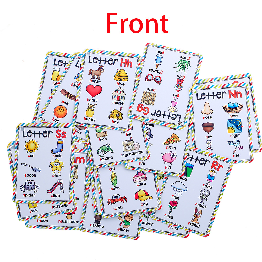 Bview アート英語 26 文字アルファベットフォニックス - Educational Flash Card のレビューと価格