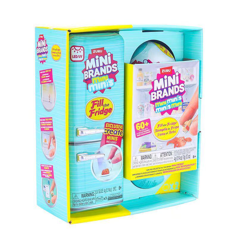 ZURU MINI BRANDS リアルなミニチュア冷蔵庫フ - Kids Toys Brands のレビューと価格