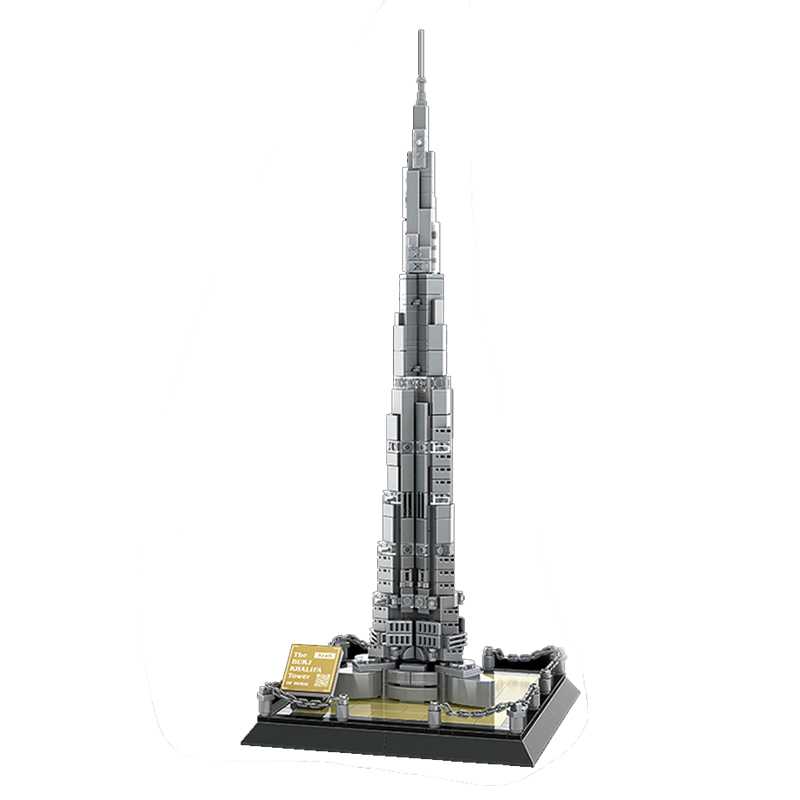 555ピース 世界最高の高さを持つドバイのブルジュ・ハリファ - Kids Toys Dubai のレビューと価格