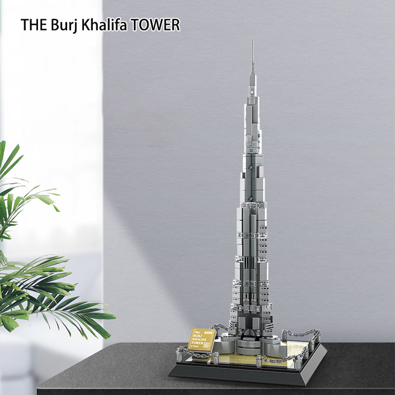 555ピース 世界最高の高さを持つドバイのブルジュ・ハリファ - Kids Toys Dubai のレビューと価格