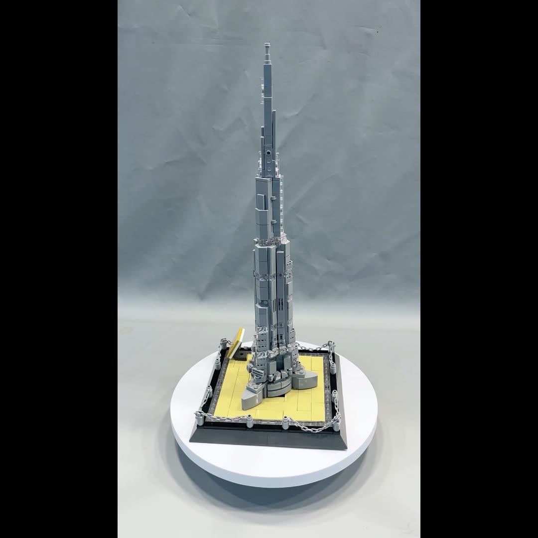 555ピース 世界最高の高さを持つドバイのブルジュ・ハリファ - Kids Toys Dubai のレビューと価格