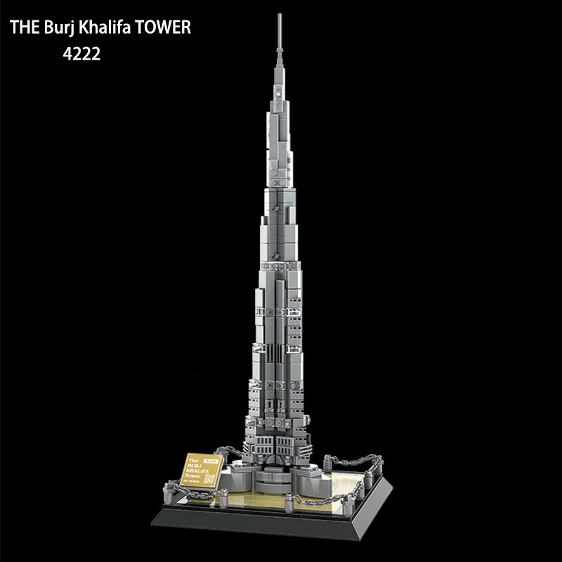 555ピース 世界最高の高さを持つドバイのブルジュ・ハリファ - Kids Toys Dubai のレビューと価格