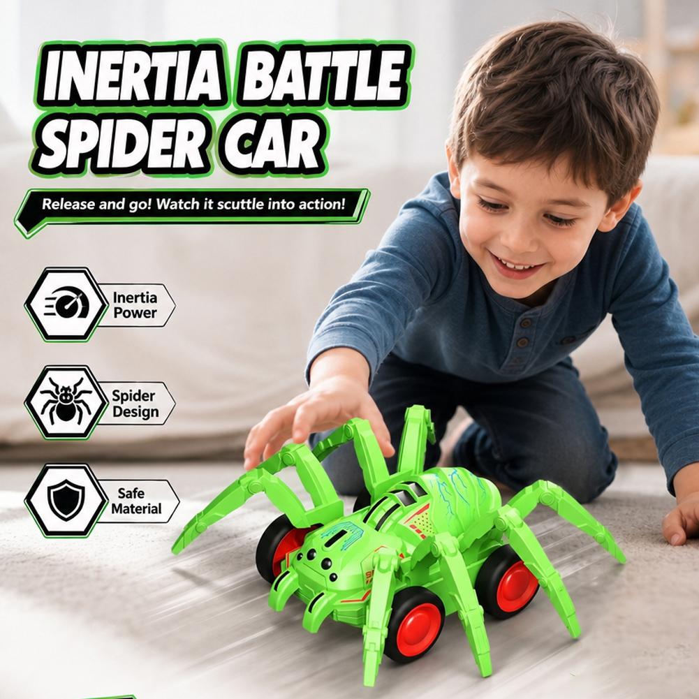子供用スパイダー車両クロールシミュレーション動物慣性車スパイ - Kids Toys Deals のレビューと価格