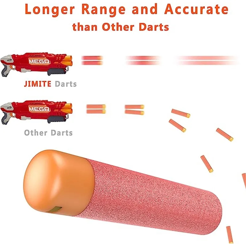メガダーツ 30 個詰め替えパック ナーフ N-ストライク  - Foam Dart Gun のレビューと価格