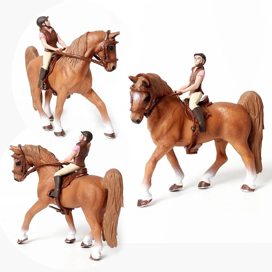 おもちゃの馬 乗馬ライダー 馬プレイセット 家畜 アクション - Sandbox Play Set のレビューと価格