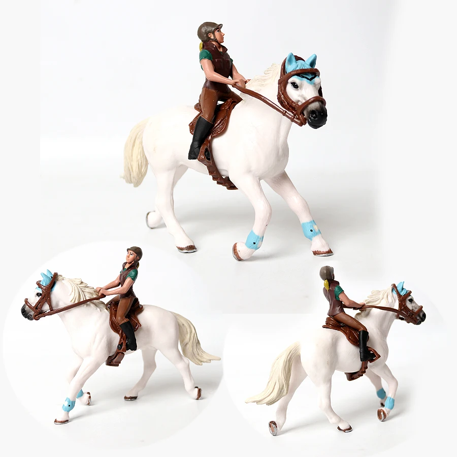 おもちゃの馬 乗馬ライダー 馬プレイセット 家畜 アクション - Sandbox Play Set のレビューと価格