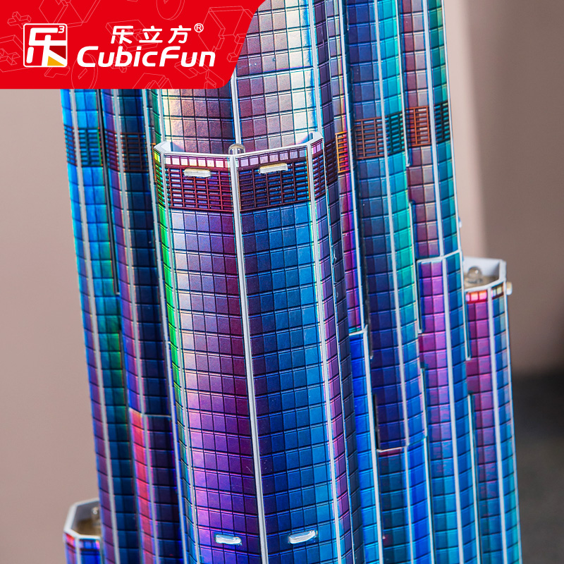 子供のためのブリジュハリファ塔の3Dパズル,創造的な紙のモデ - Kids Toys Dubai のレビューと価格