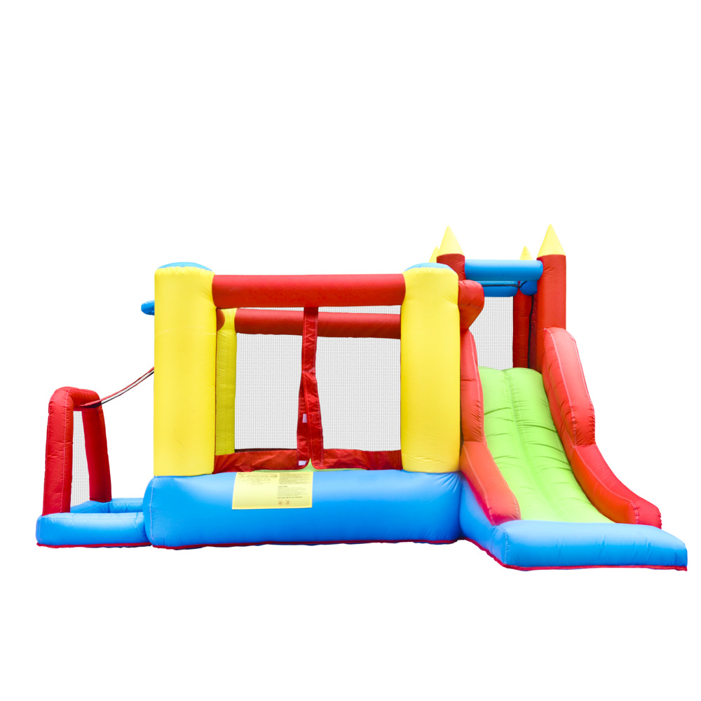 子供向け屋内外兼用、丈夫で安全なオックスフォード布製インフレ - Kids Toys House のレビューと価格