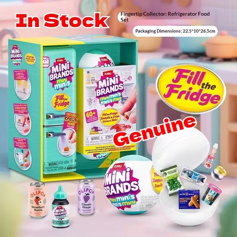 オリジナル フィル・ザ・フリッジ ミニ冷蔵庫セット ミニブラ - Kids Toys Brands のレビューと価格