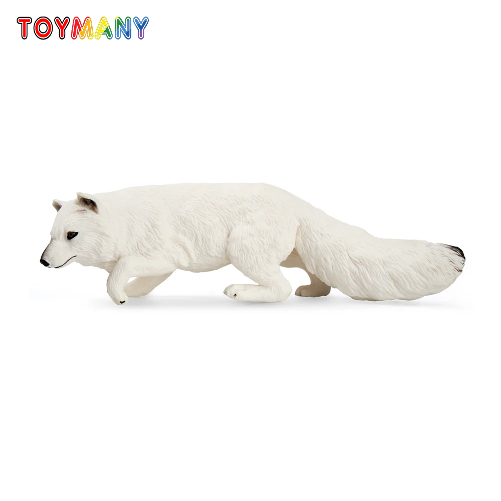 子供のための北極のキツネのおもちゃ,動物モデル,ミニ人形,ア - Kids Toys Latest のレビューと価格