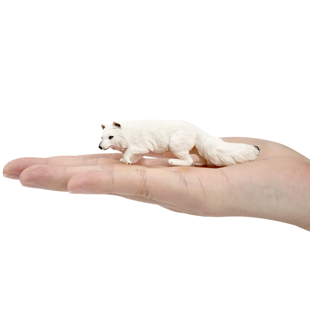子供のための北極のキツネのおもちゃ,動物モデル,ミニ人形,ア - Kids Toys Latest のレビューと価格