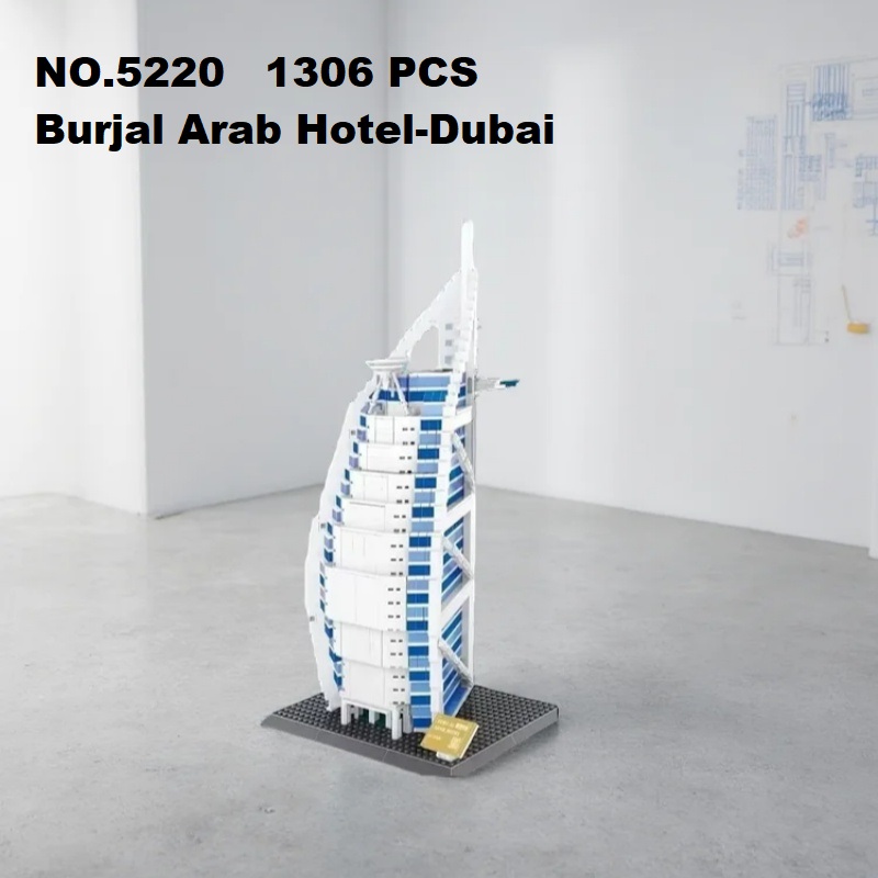 1306ピース ブルジャルアラブホテル ドバイ建築 ビルディ - Kids Toys Dubai のレビューと価格