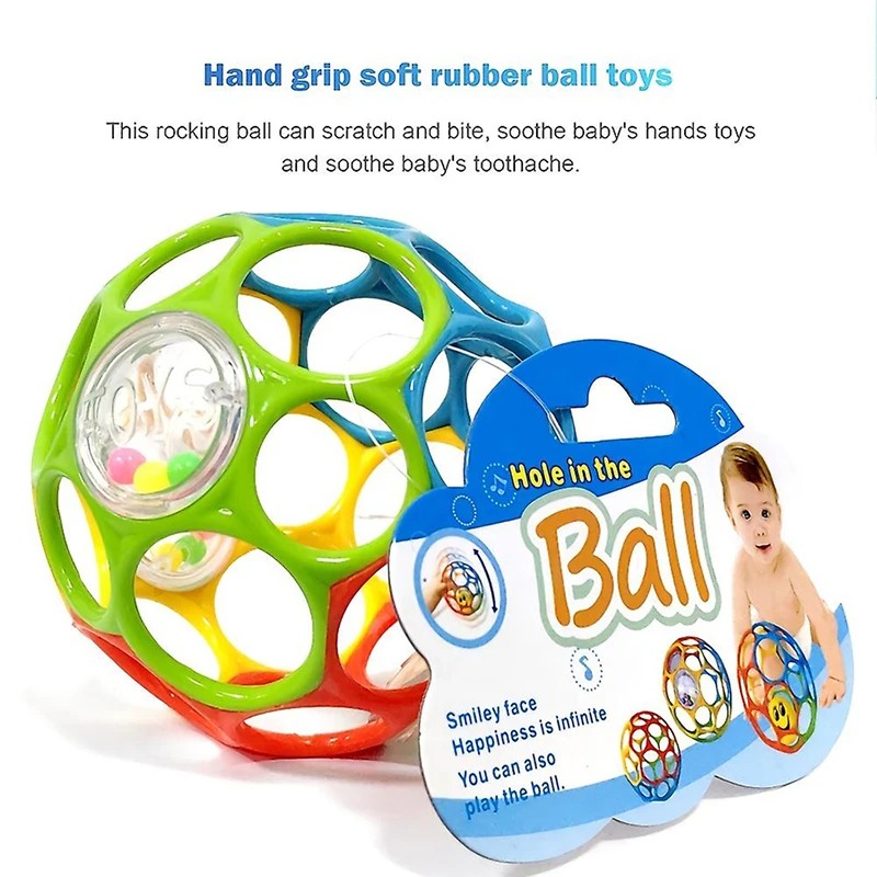 赤ちゃん用感覚歯固めボール、運動能力の発達を促進、ベビーシェ - Kids Toys Deals のレビューと価格