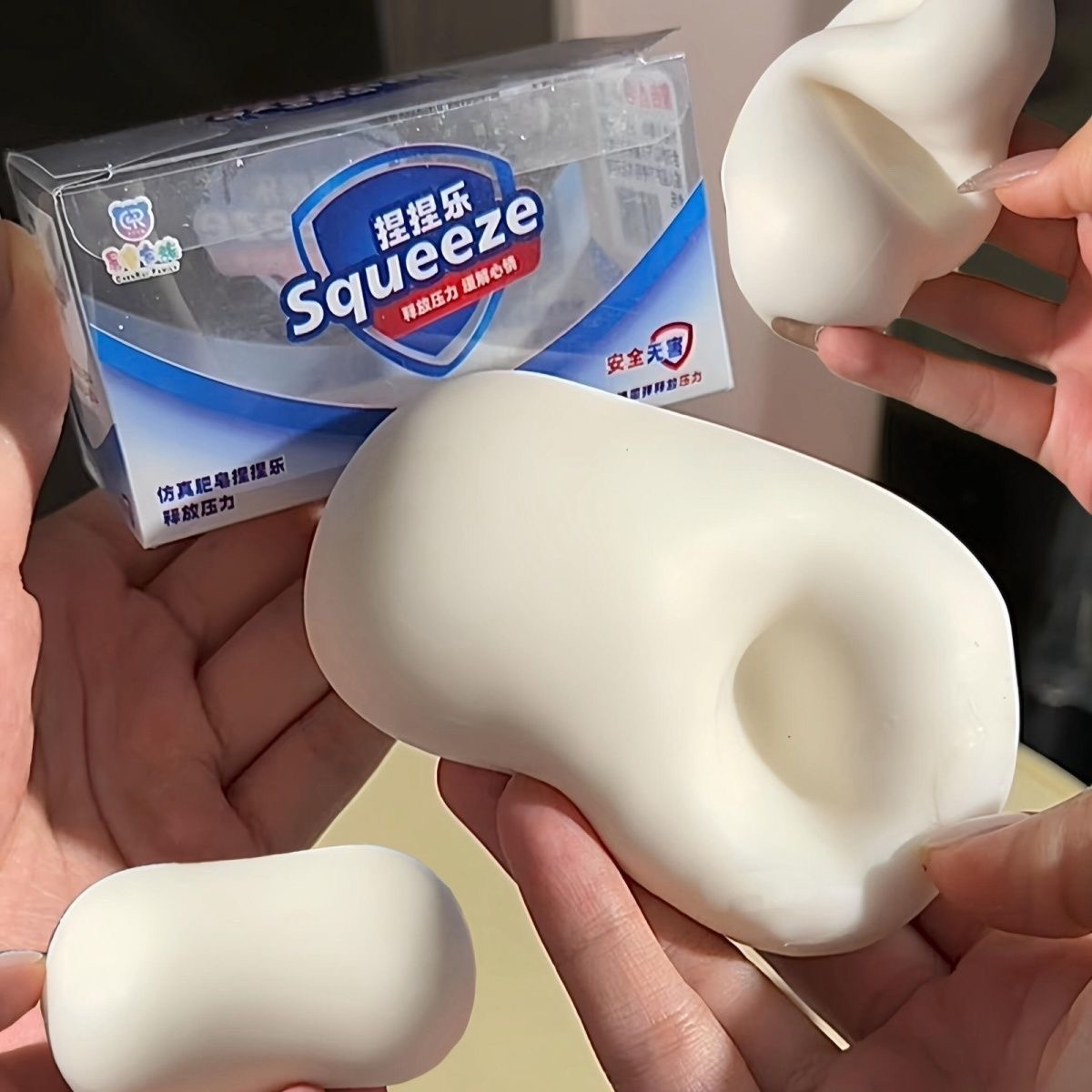 ASMR クランチーソープボール ストレスボール スクイーズ - Sensory Fidget Toys のレビューと価格