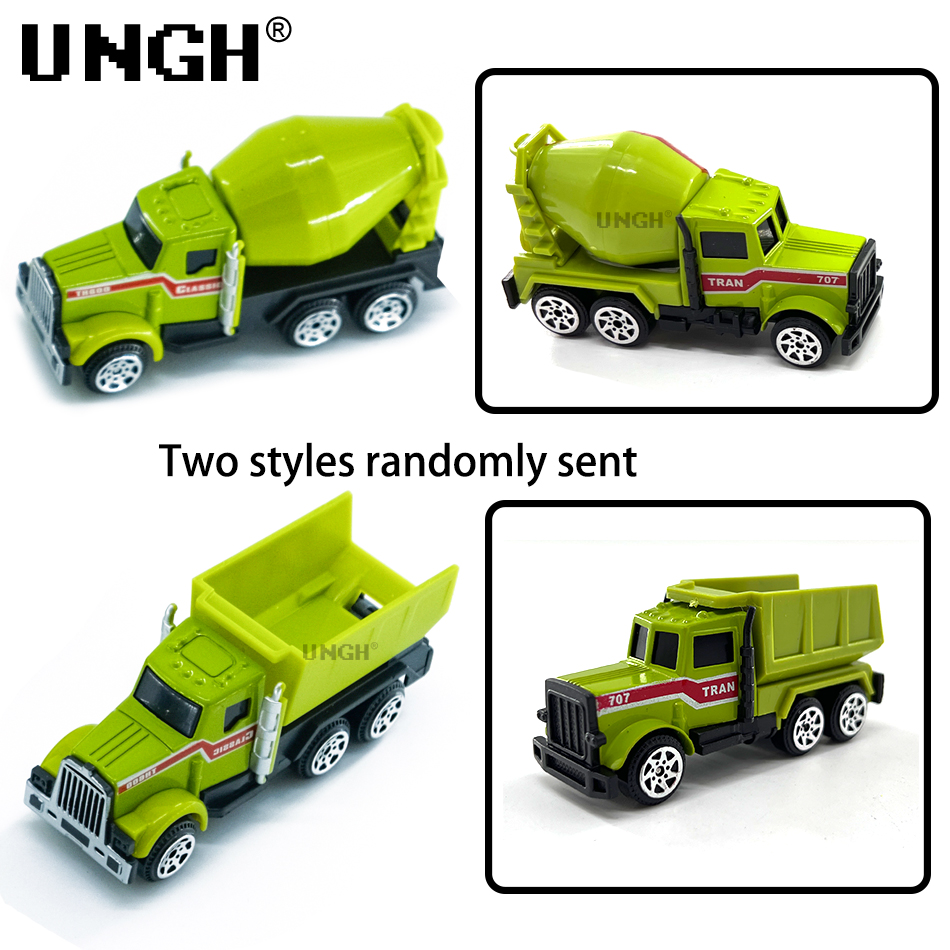 UNGH 6 個合金ダイキャストエンジニアリング車モデル黄緑 - Kids Toys 10 Year Old のレビューと価格