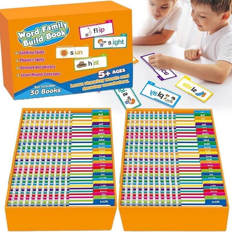 新しい読書本 30冊 読んで韻を踏む ビルドブック 単語ファ - Educational Flash Card のレビューと価格