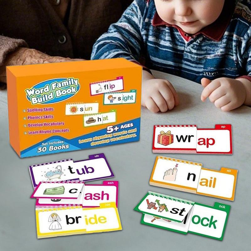 新しい読書本 30冊 読んで韻を踏む ビルドブック 単語ファ - Educational Flash Card のレビューと価格