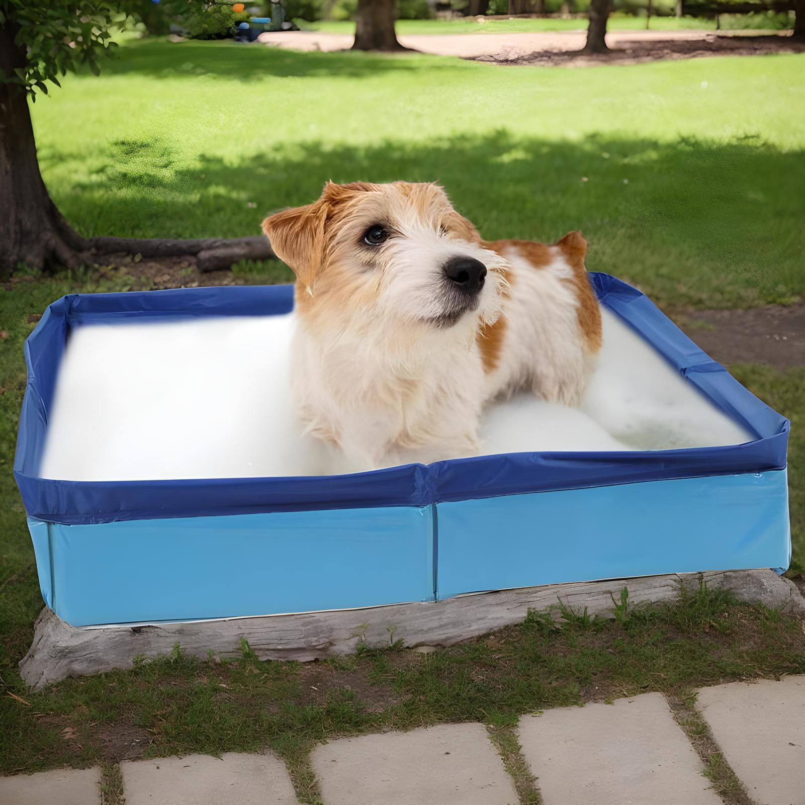 50x50cm PVC 折りたたみペットスイミングプール犬猫 - Kids Toys Deals のレビューと価格