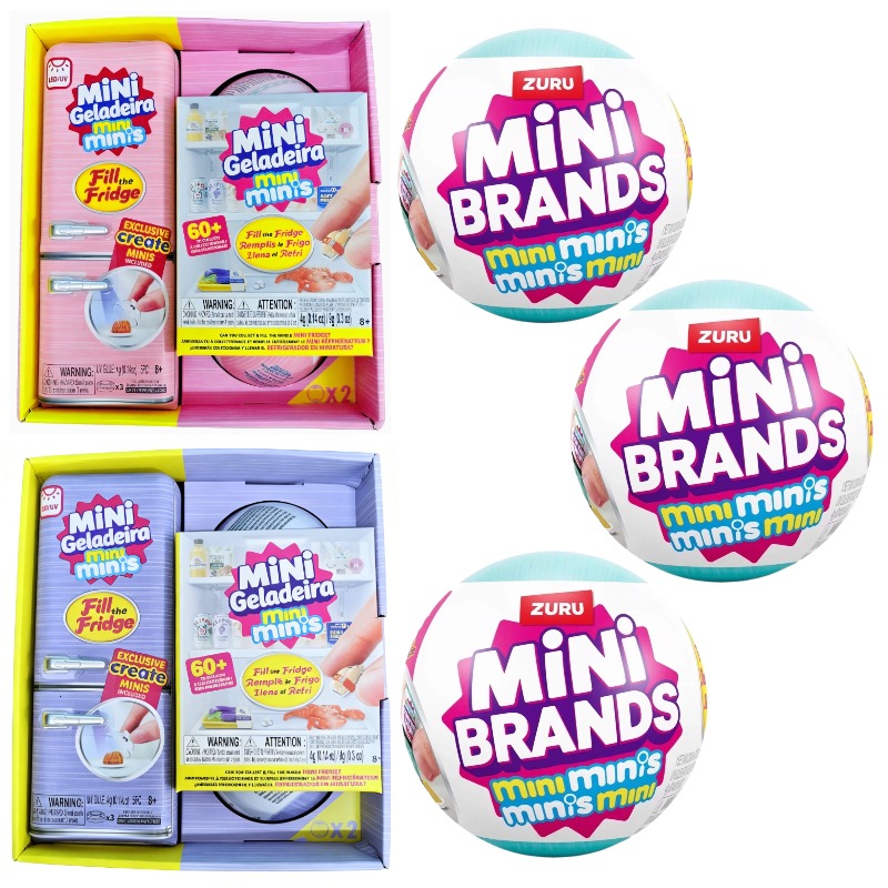 ミニサプライズボール冷蔵庫おもちゃ、ミニブランドミステリーブ - Kids Toys Brands のレビューと価格