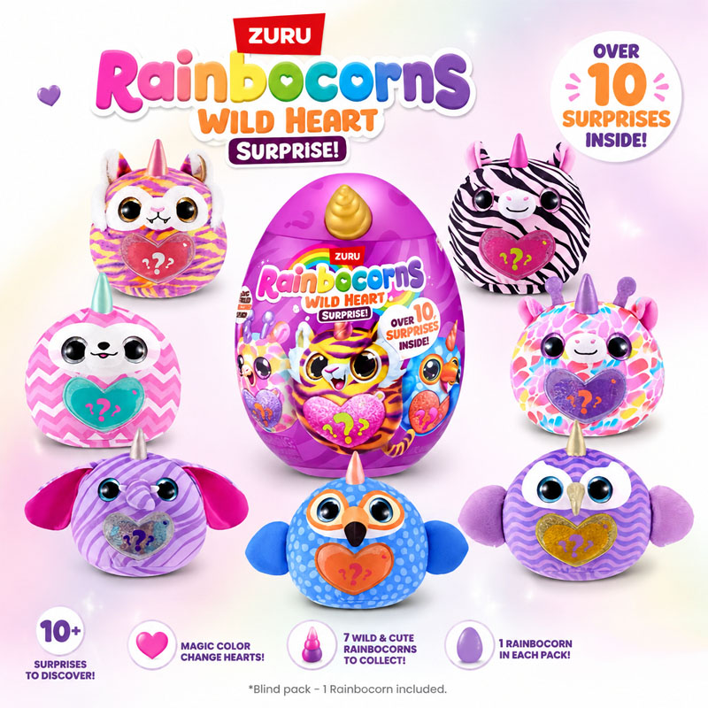 ZURU Rainocorns ワイルドハートサプライズ レ - Kids Toys Kitchen のレビューと価格