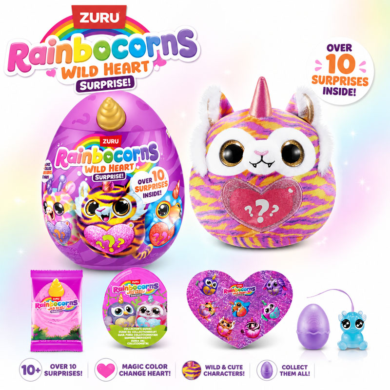 ZURU Rainocorns ワイルドハートサプライズ レ - Kids Toys Kitchen のレビューと価格