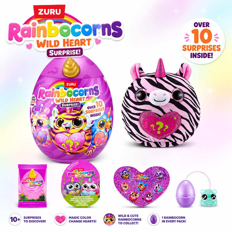 ZURU Rainocorns ワイルドハートサプライズ レ - Kids Toys Kitchen のレビューと価格