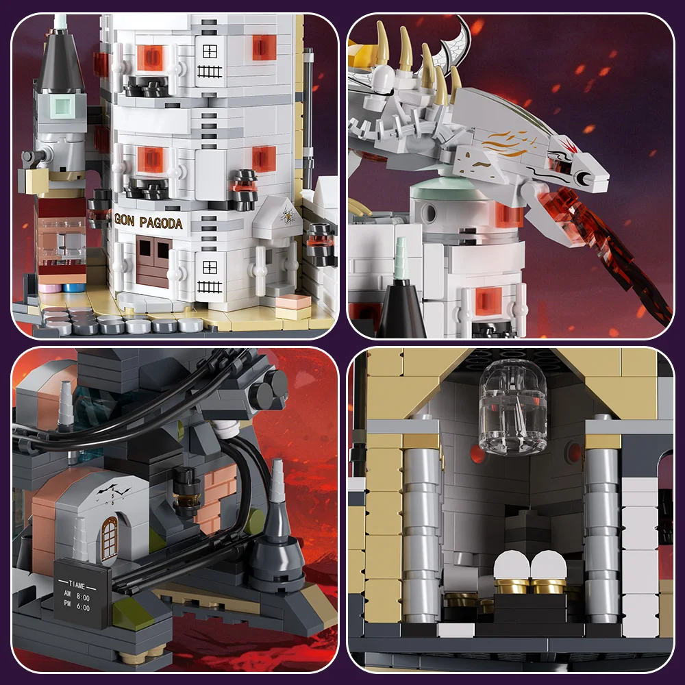 ビルディングブロック,魔法の世界のドラゴンモック,ビルディン - Sandbox Play Set のレビューと価格