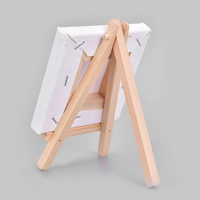 10 個木製ミニイーゼルフレームデスクトップ三角形ディスプレ - Kids Art Easel のレビューと価格