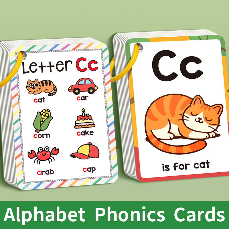 27 ピース/セット学習カード漫画英語アルファベットフォニッ - Educational Flash Card のレビューと価格